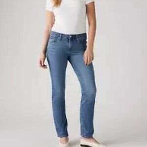 Levi Mid Rise Skinny Jeans